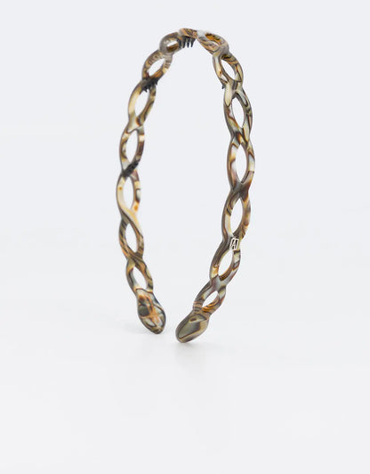 Raffiné Headband Mother of Pearl-Luxury French headband-Mother of pearl design-Hair accessories UAE  GCC