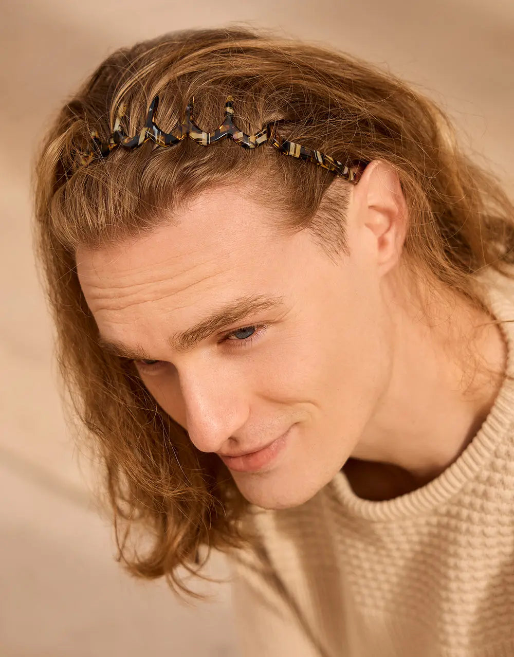 Timeless|Headband||MARBLE BLOND| Alexandre De Paris GCC