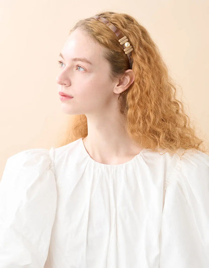 Limited|Headband||BEIGE|Acelate Alexandre De Paris GCC