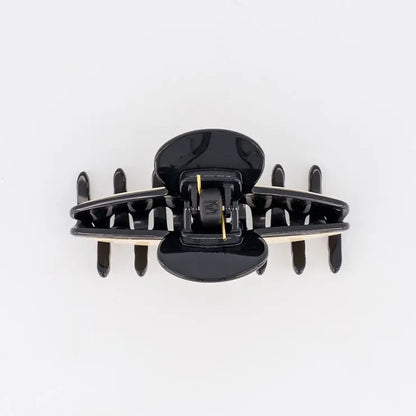 Lea clip-beige-women hair clip-8.5cm-Alexandre de Paris gcc