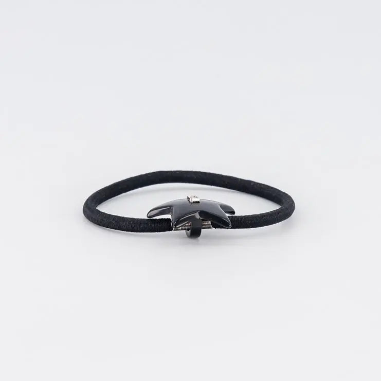 Timeless|Pony Tail|5|BLACK|Acelate Alexandre De Paris GCC