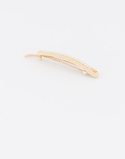 Limited|Side Barrette|5.5|WHITE|Acelate Alexandre De Paris GCC