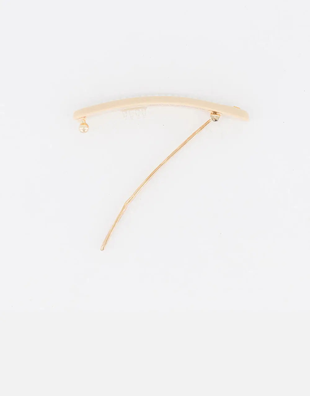 Limited|Side Barrette|5.5|WHITE|Acelate Alexandre De Paris GCC
