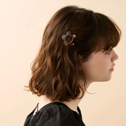 TIMELESS|SIDE BARRETTE|3|BROWN|ACELATE Hair & Beauty Network