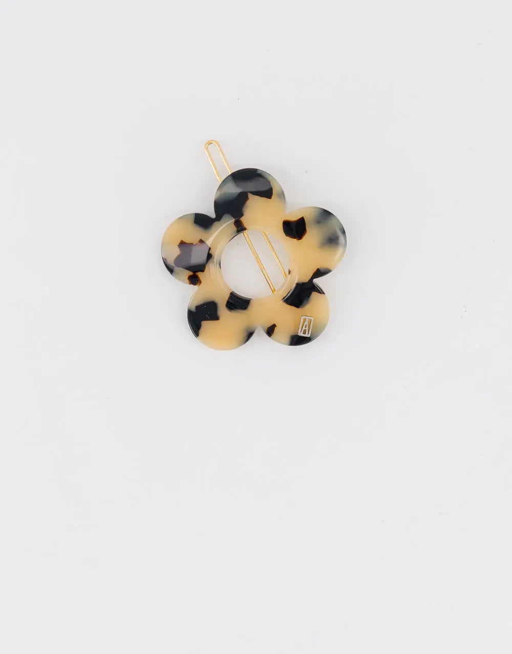 TImeless|Side Barrette|4.5|MARBLE BLOND|Acelate Alexandre De Paris GCC