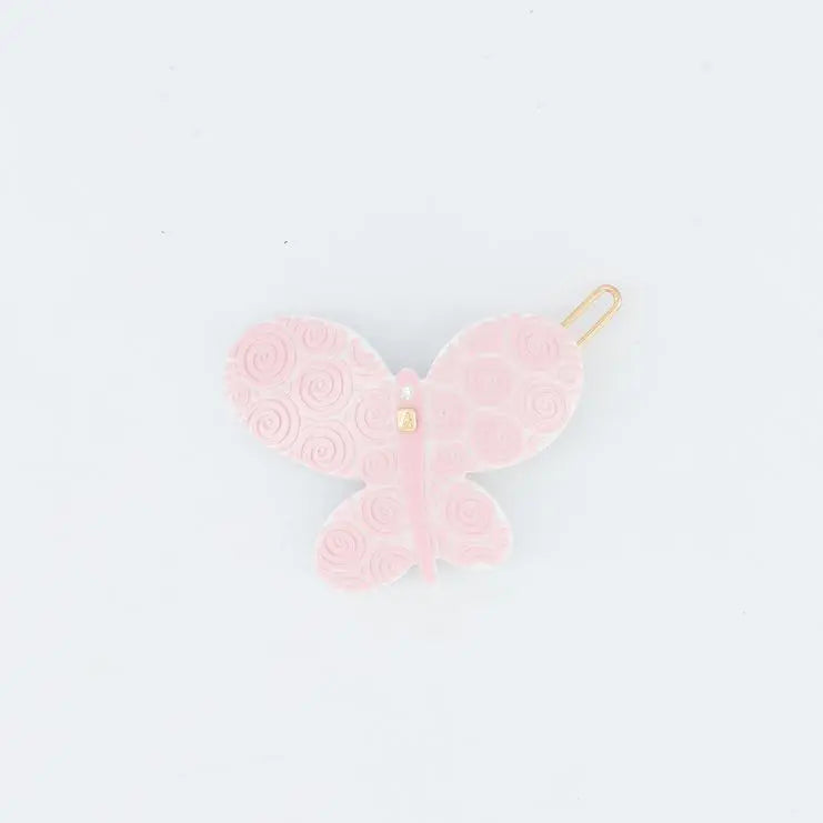 Barbe à Papa Rose Clip - Pink