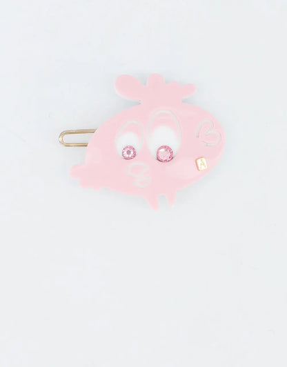 Limited|Side Barrette|3.5|PINK|Acelate Alexandre De Paris GCC