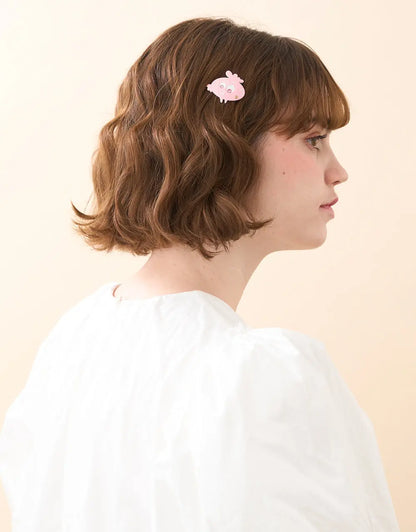 Limited|Side Barrette|3.5|PINK|Acelate Alexandre De Paris GCC