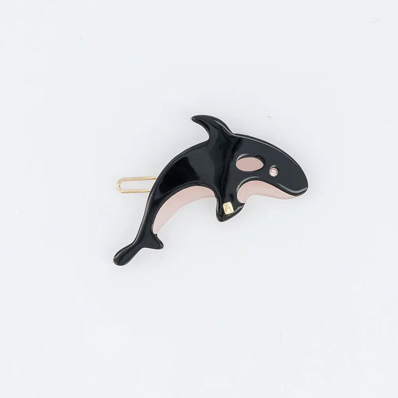 Fuseau Side Barrette - Black