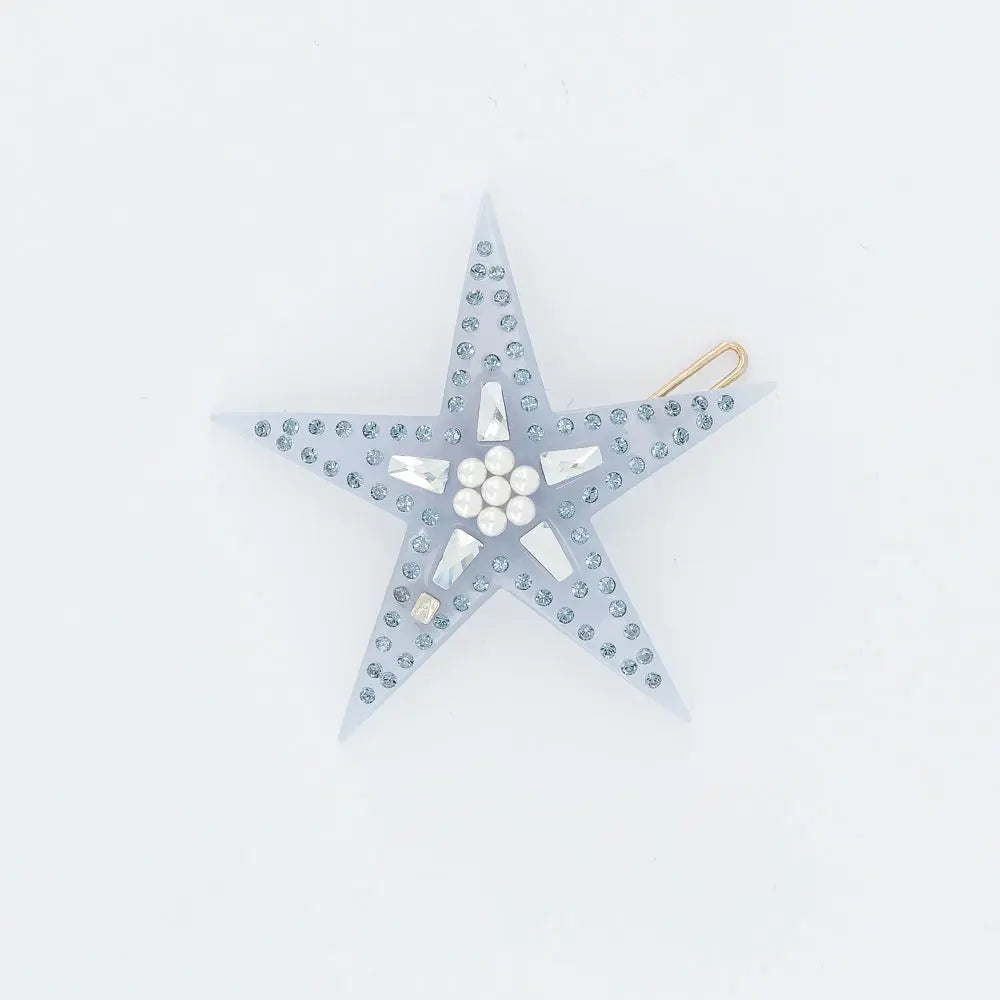 Limited|SIDE Barrette|4|BLUE|Acelate Alexandre De Paris GCC