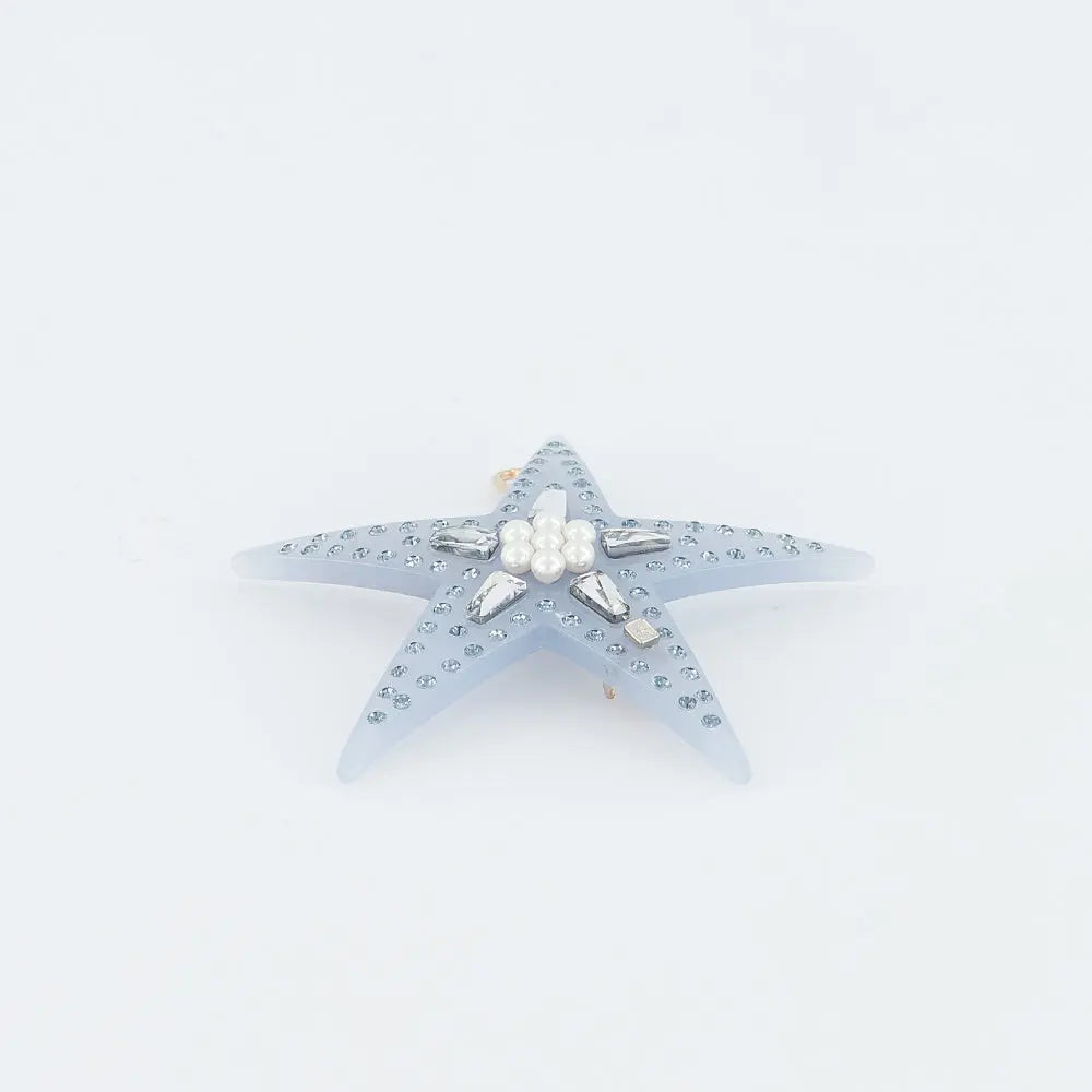Limited|SIDE Barrette|4|BLUE|Acelate Alexandre De Paris GCC