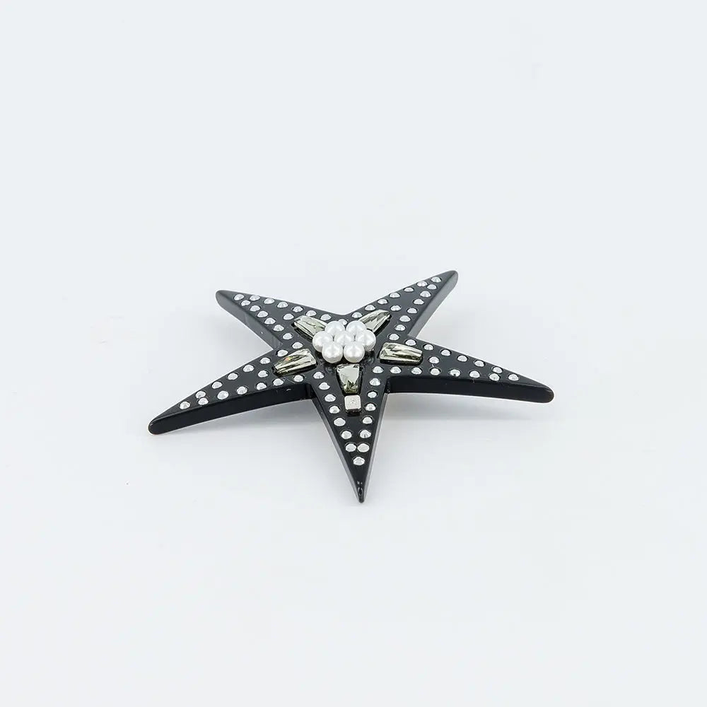 Limited|SIDE Barrette|4|BLACK|Acelate Alexandre De Paris GCC