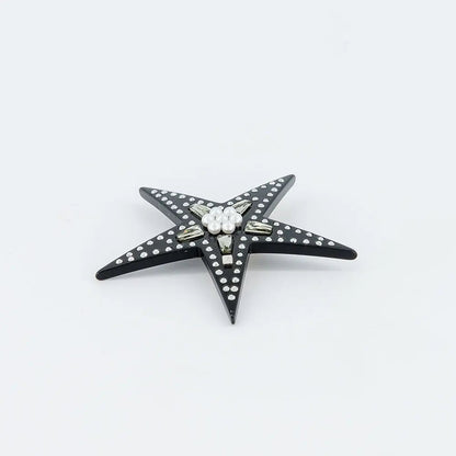 Limited|SIDE Barrette|4|BLACK|Acelate Alexandre De Paris GCC