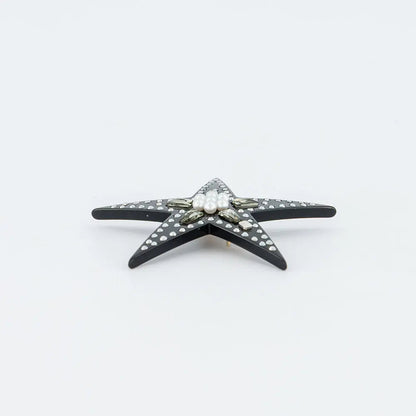 Limited|SIDE Barrette|4|BLACK|Acelate Alexandre De Paris GCC