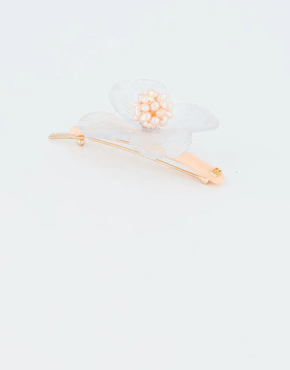 Limited|Side Barrette|6.5|ORANGE|Acelate Alexandre De Paris GCC