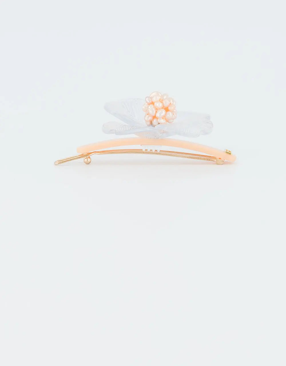 Limited|Side Barrette|6.5|ORANGE|Acelate Alexandre De Paris GCC