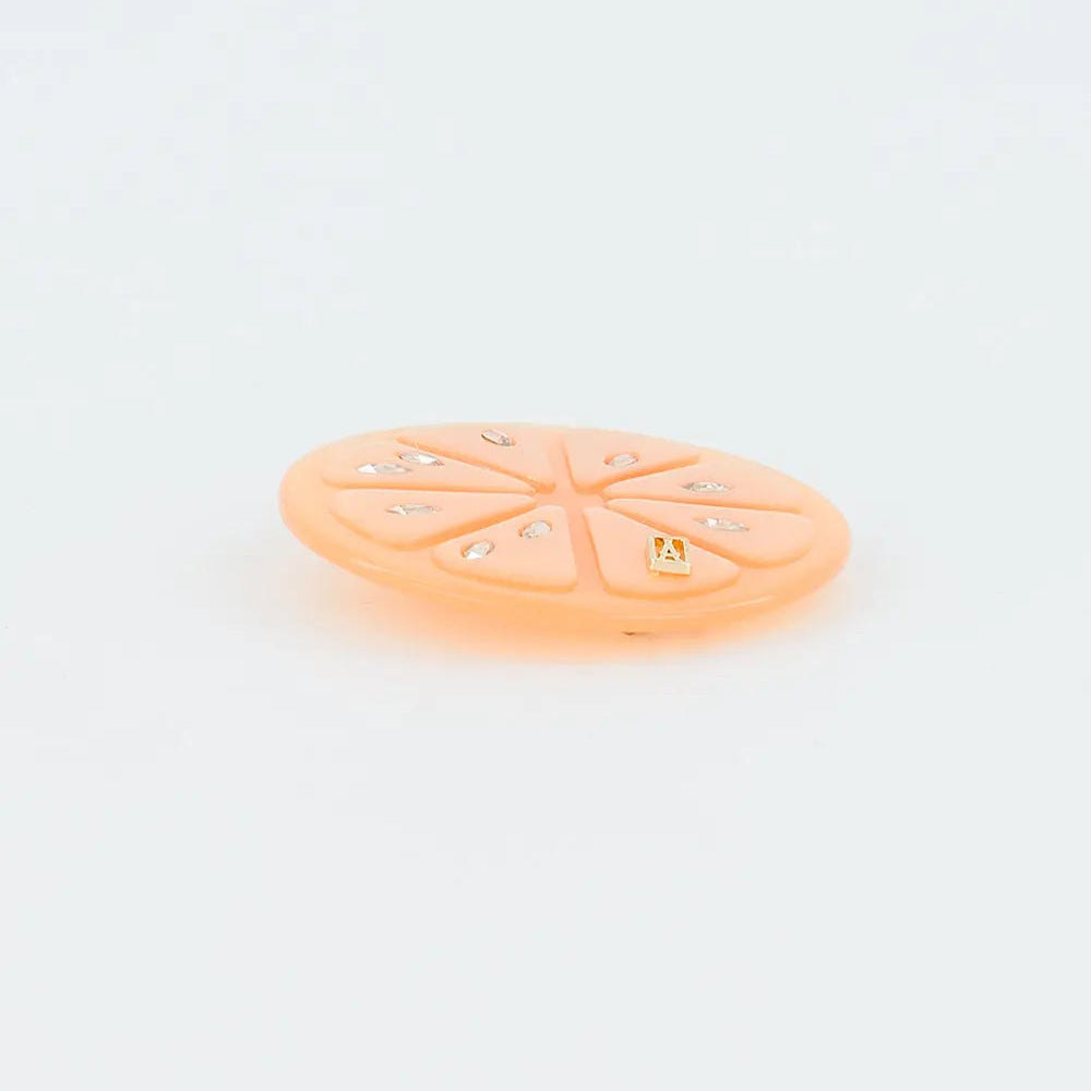Limited|Side Barrette|4|ORANGE|Acelate Alexandre De Paris GCC