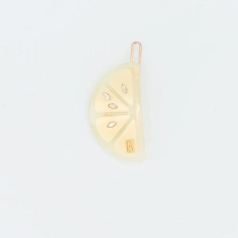 Passy Side Barrette - Yellow