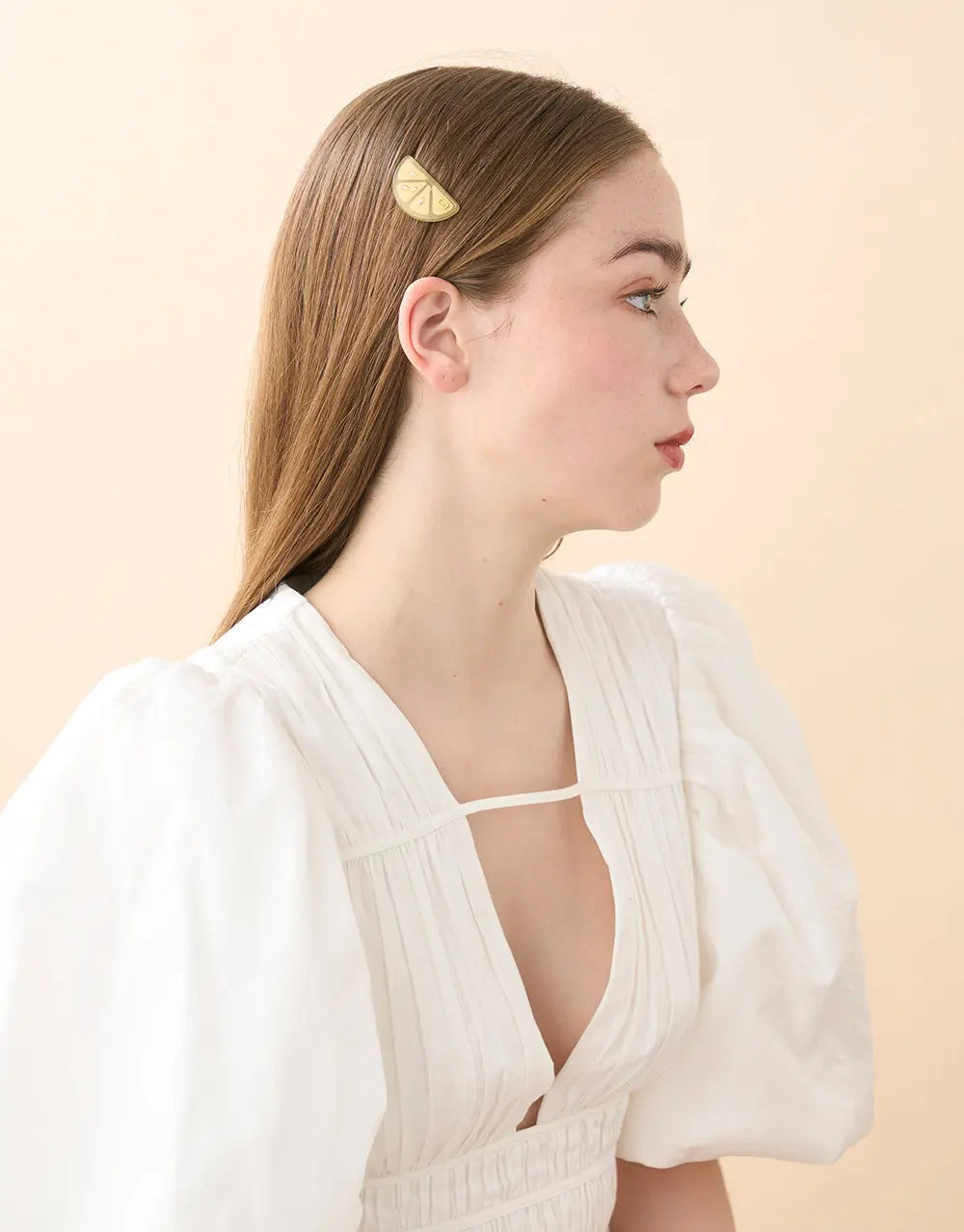 Limited|Side Barrette|4|YELLOW|Acelate Alexandre De Paris GCC