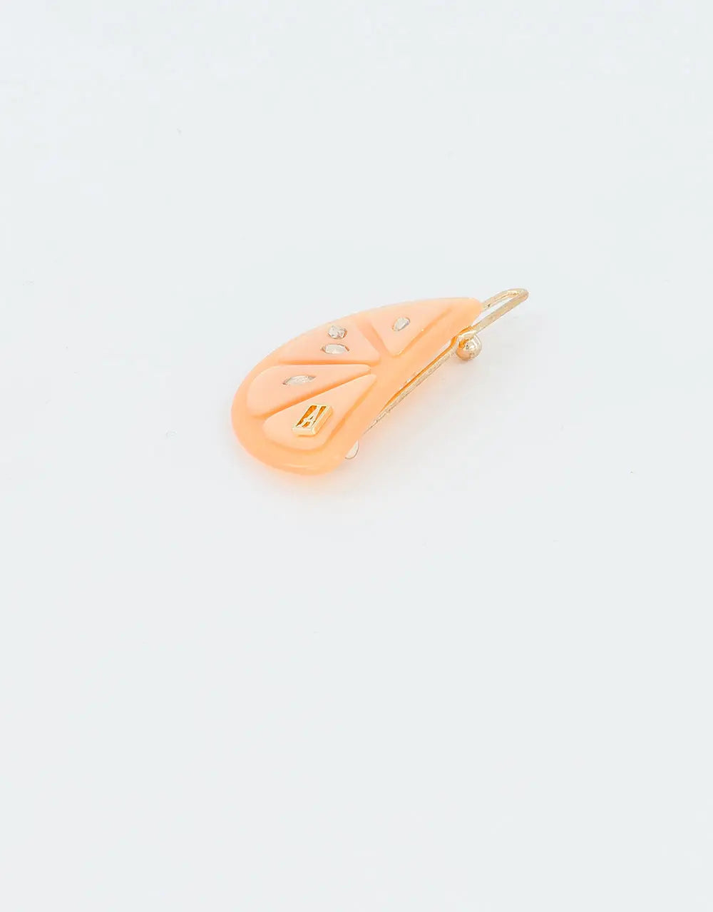 Limited|Side Barrette|4|ORANGE|Acelate Alexandre De Paris GCC