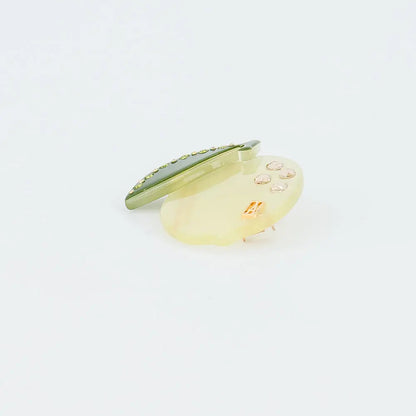 Limited|Side Barrette|4|YELLOW|Acelate Alexandre De Paris GCC