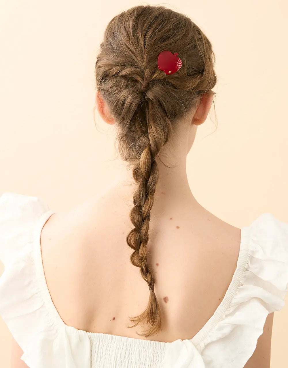 Limited|Side Barrette|4|RED|Acelate Alexandre De Paris GCC