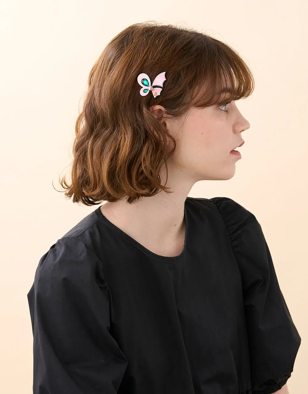 Limited|Side Barrette|4.5|PINK|Acelate Alexandre De Paris GCC