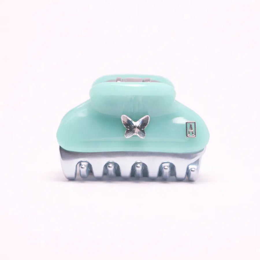 Brillance Argent Clip - Green