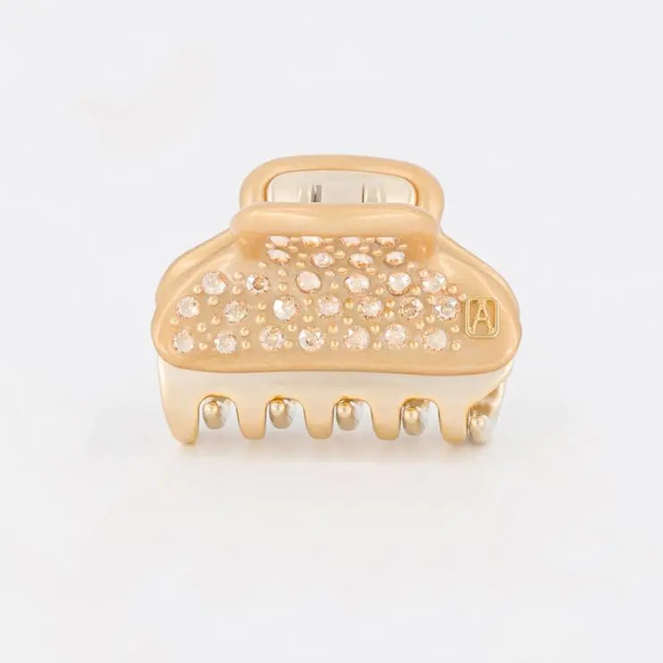 VENDOME|CLIPS|4.5|GOLD|ACELATE