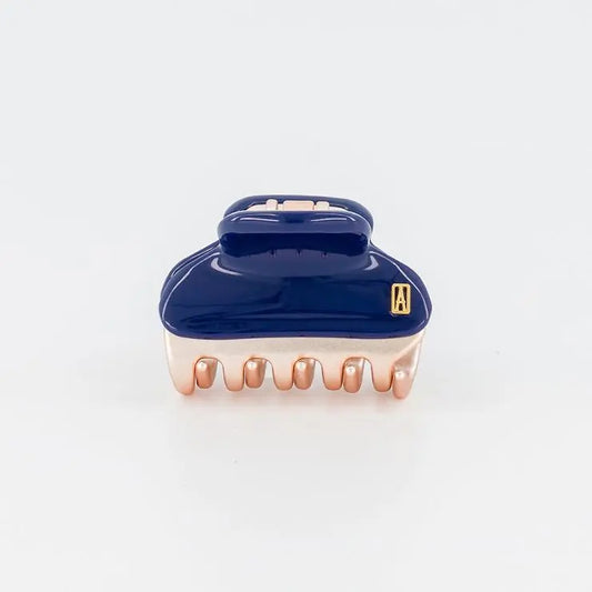 VENDOME|CLIPS|4.5|ROSE GOLD BLUE|ACELATE