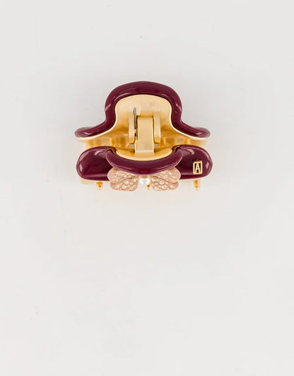 Vendome|Clips|4.5|MAROON |Acelate Alexandre De Paris GCC