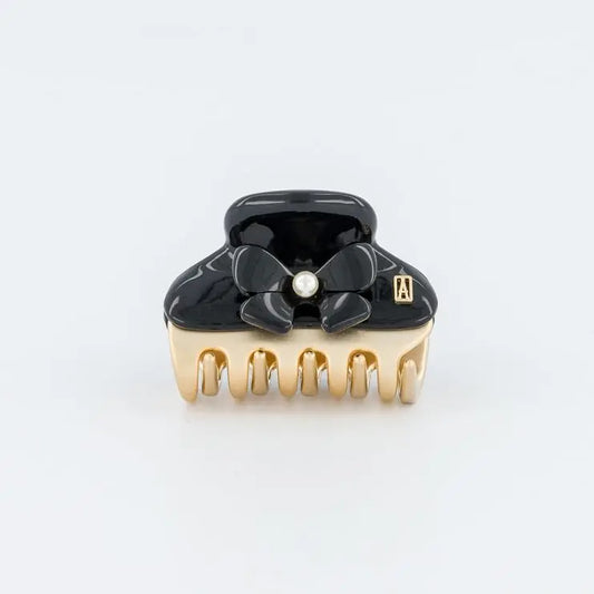 Mademoiselle Clip - Black - 4.5 cm - Eid attire vendome clip - Alexandre de paris GCC