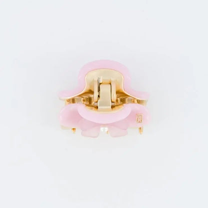 Rose Fuchsia Clip - Pink -4.5 cm-Eid attire vendome clip-Alexandre de paris GCC-Bow hair clip