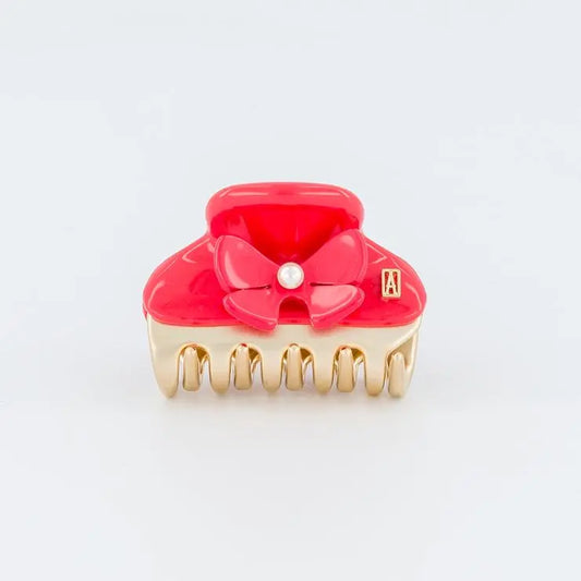  Rouge Cerise Clip-Red-Eid attire vendome clip-4.5 cm-Alexandre de Paris GCC