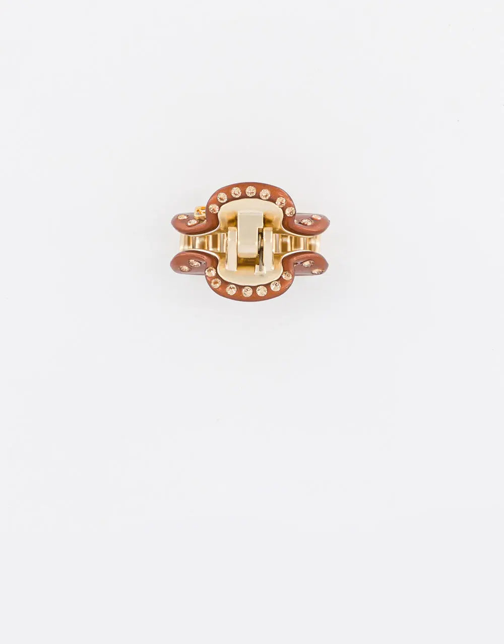 Vendome|Clips|3|BROWN|Acelate Alexandre De Paris GCC