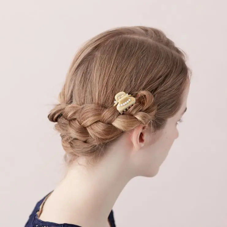 Vendome|Clips|3|WHITE|Acelate Alexandre De Paris GCC