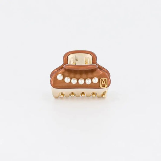Vendome|Clips|3|BROWN|Acelate Alexandre De Paris GCC