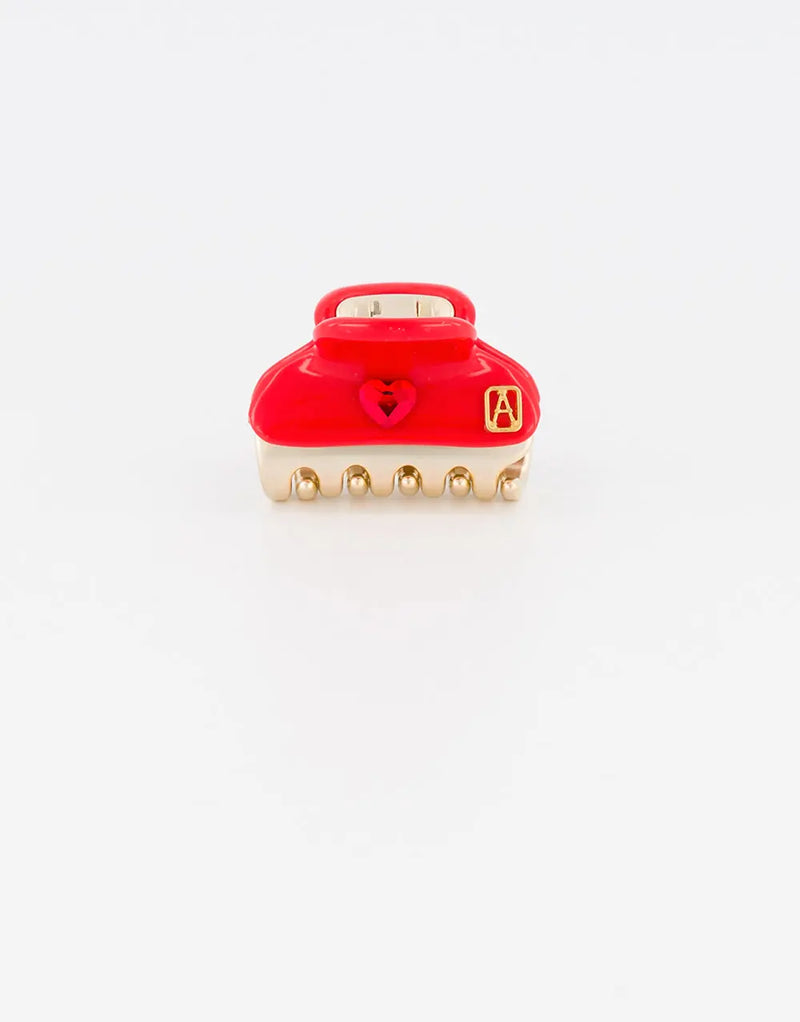 Vendome|Clips|3|RED|Acelate