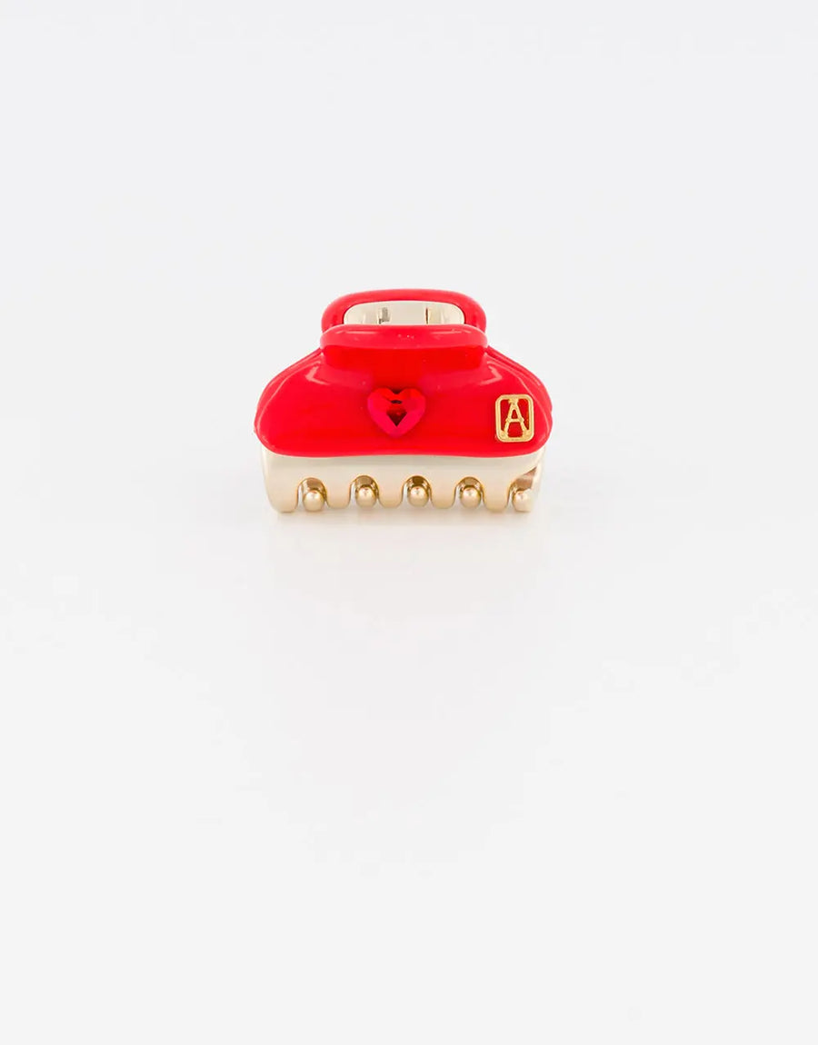 Cœur Étincelant Clip - Red