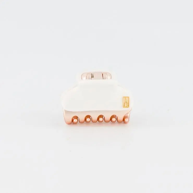 VENDOME|CLIPS|3|ROSE GOLD WHITE|ACELATE