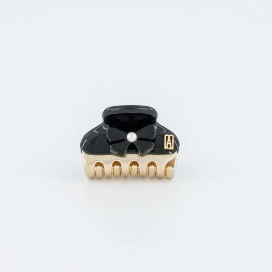 Princesse Noire Clip - Black-3 CM-Eid outfits vendome clip- Alexandre de paris GCC