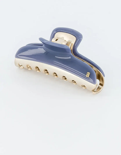Noa Clip - Blue - Big hair clip-for thick hair-11 cm- alexandre de paris GCC-Summer collection