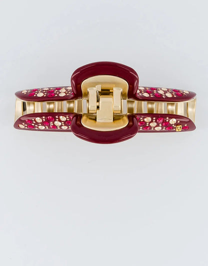 Vendome|Clips|11|MAROON |Acelate Alexandre De Paris GCC