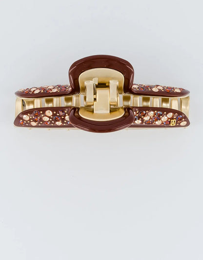 Vendome|Clips|11|BROWN|Acelate Alexandre De Paris GCC
