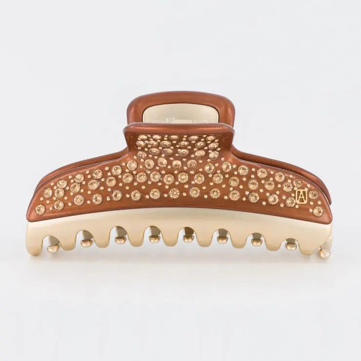 Vendome|Clips|11|BROWN|Acelate