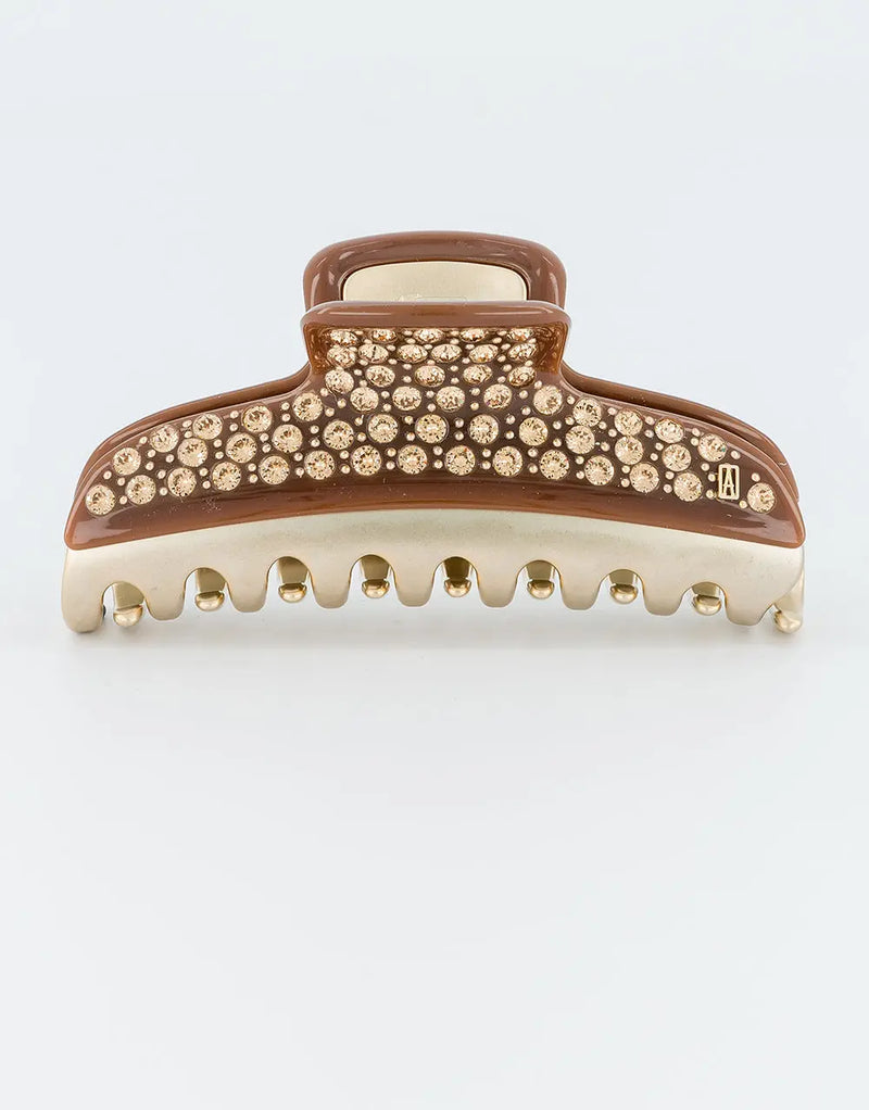 Vendome|Clips|11|BROWN|Acelate