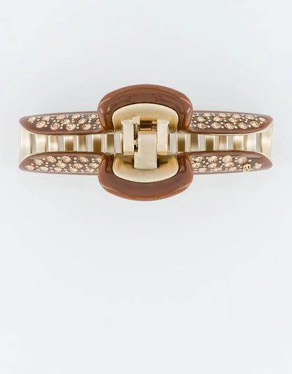 Vendome|Clips|11|BROWN|Acelate Alexandre De Paris GCC