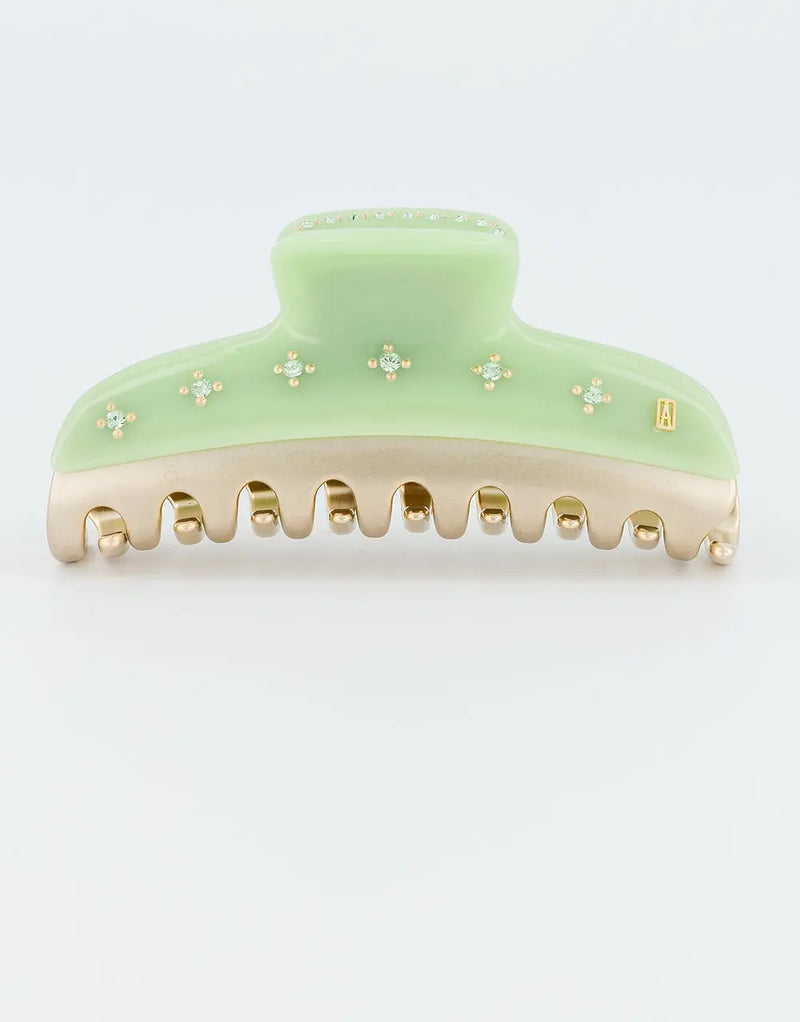 Vendome|Clips|11|GREEN|Acelate