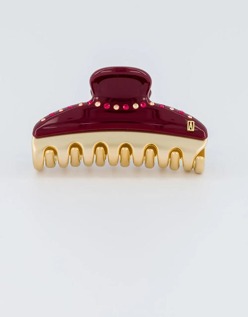 Vendome|Clips|7.5|MAROON |Acelate