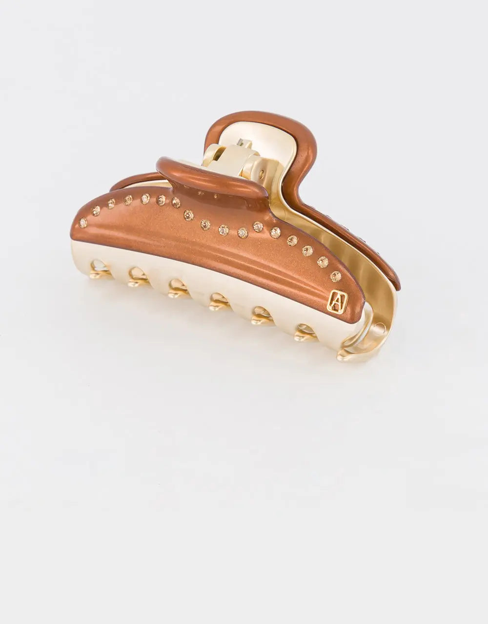 Vendome|Clips|7.5|BROWN|Acelate Alexandre De Paris GCC